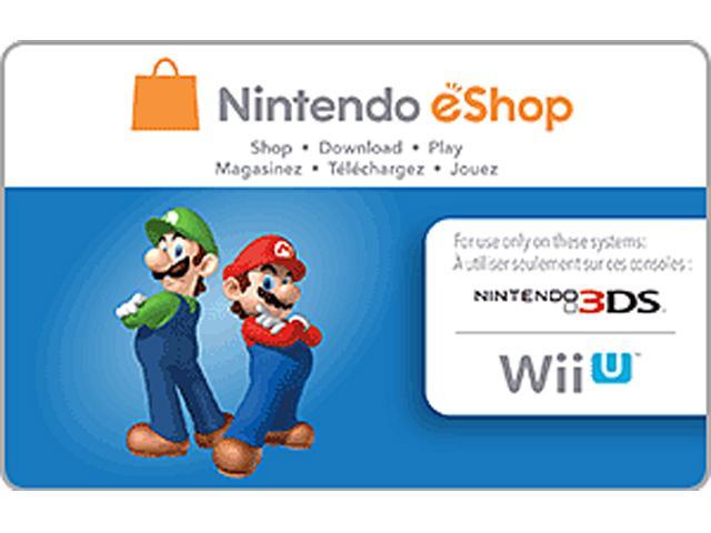 Карта оплаты nintendo eshop