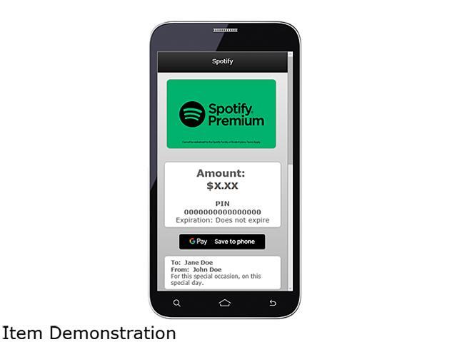 Spotify 10 Gift Card Email Delivery Newegg Com