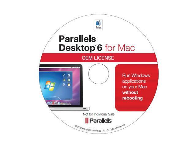 Parallels Desktop 6 for Mac 1 User for System Builders - OEM