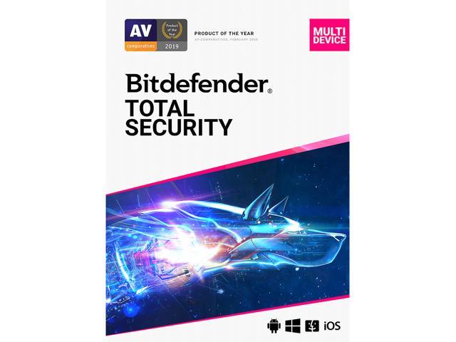 Bitdefender Total Security 2023 - 10 Devices / 1 Year - Download