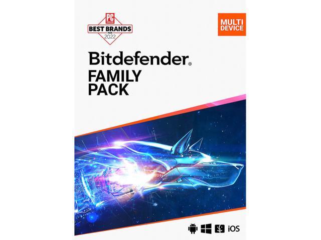 Bitdefender Family Pack 2022 - 15 Devices / 2 Years - Download