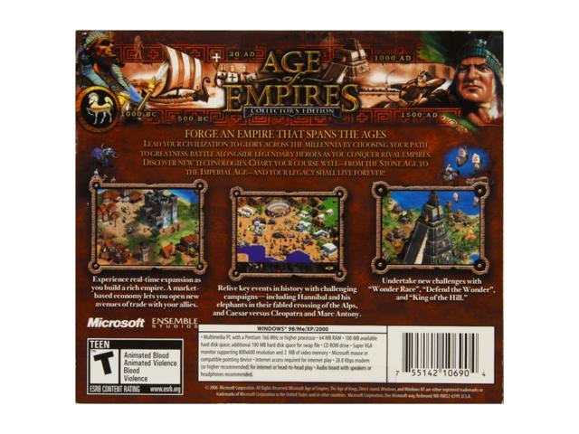 Age of Empires Collector's Edition PC Game - Newegg.com