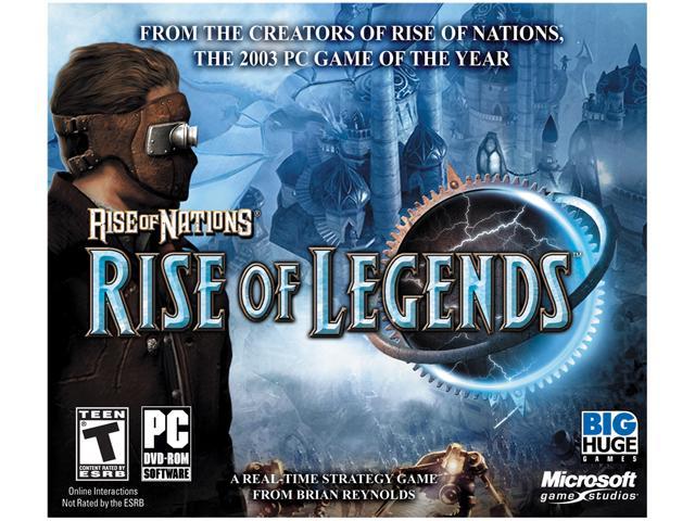 Rise Of Nations Rise Of Legends PC Game