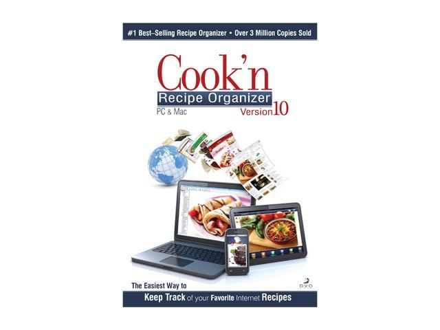 DVO Enterprises Cook'n Recipe Organizer PC/MAC- Version 10
