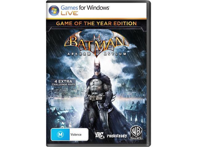 Batman Arkham Asylum Game Of The Year Edition Online Game Code Newegg Com