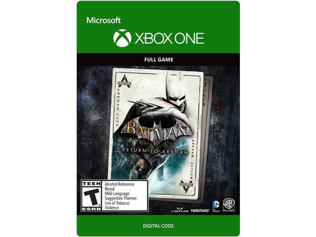 Batman Return To Arkham Xbox One Digital Code Newegg Com