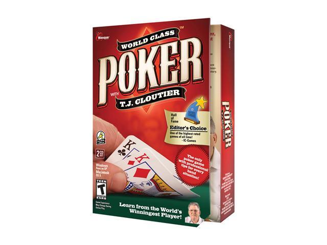 World Class Poker With TJ Cloutier PC Game - Newegg.com