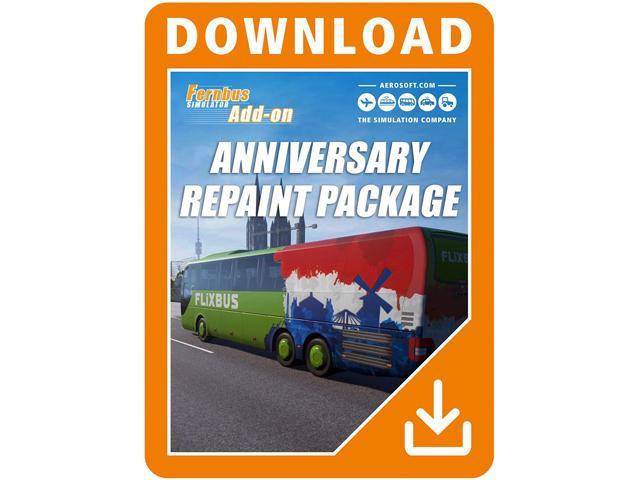 Fernbus Simulator - Anniversary Repaint Package [Online Game Code]