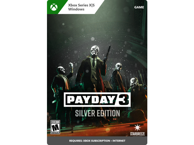 PAYDAY 3 SILVER EDITION Xbox Series X|S, Windows [Digital Code ...