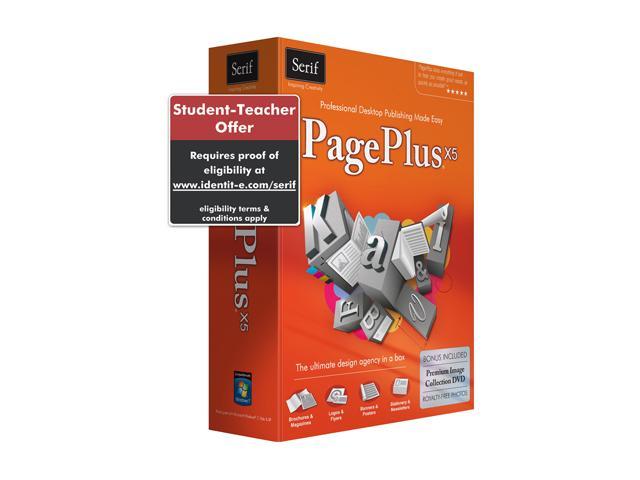 Serif Pageplus X5 Student & Teacher Edition