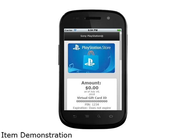 sony playstation store gift card