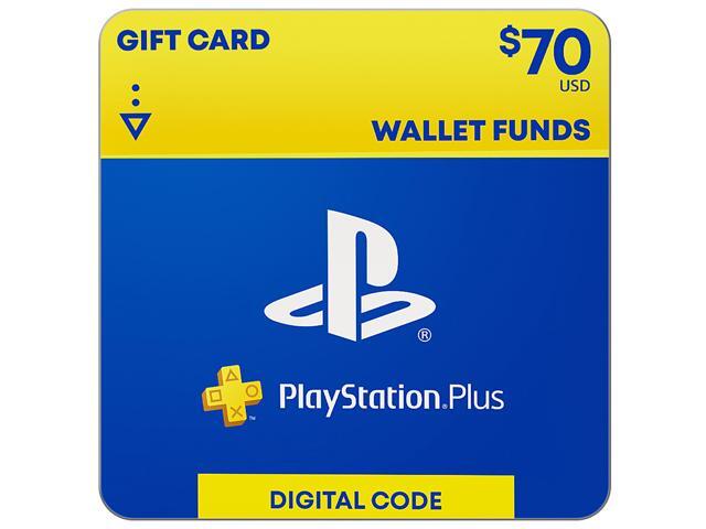 PlayStation Store (Plus Brand) $70 Card (Email Delivery) - Newegg.com