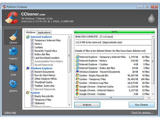 is ccleaner piriform safe