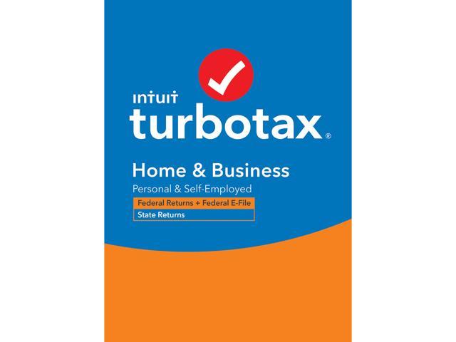 TurboTax Home & Business 2020 Desktop Tax Software, Federal and...