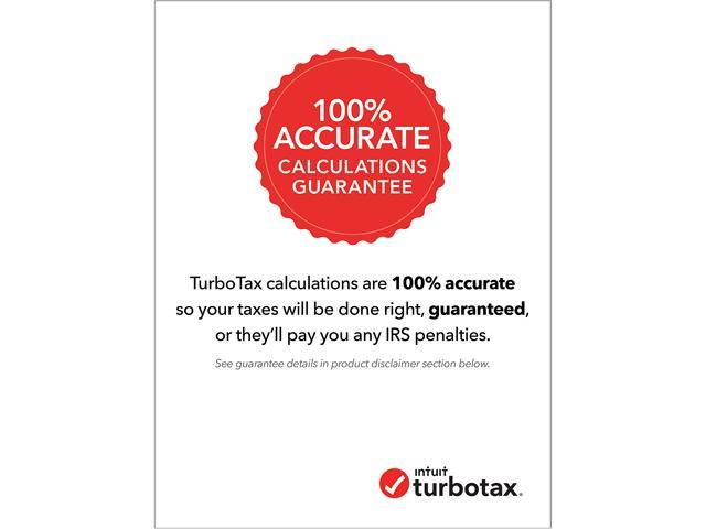Turbotax Deluxe 2020 Desktop Tax Software Federal And State Returns Federal E File State E File Additional Mac Download Newegg Com