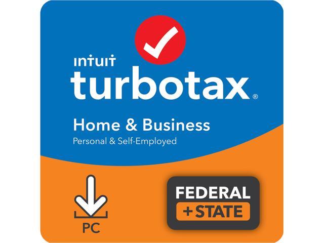 Intuit TurboTax Desktop Home & Business with State 2021, PC Download