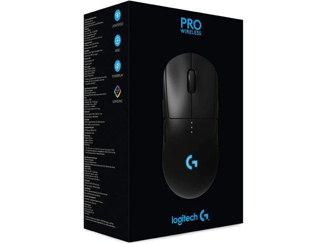 Logitech - G PRO Lightweight Wireless Optical Ambidextrous Gaming Mouse  with RGB Lighting - Black