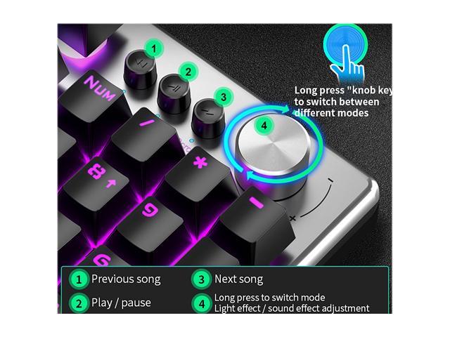 Aula F2028 Mechanical Gaming Keyboard Rgb Led Backlit Wired Keyboard Pc Full Key N Rollover Anti Ghosting Newegg Com - rubbin off the paint roblox id bypass