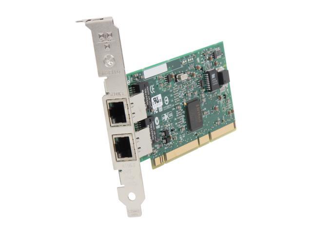Intel PWLA8492MTBLK PRO/1000 MT Dual Port Server Adapter 10/ 100/ 1000Mbps PCI 2 x RJ45