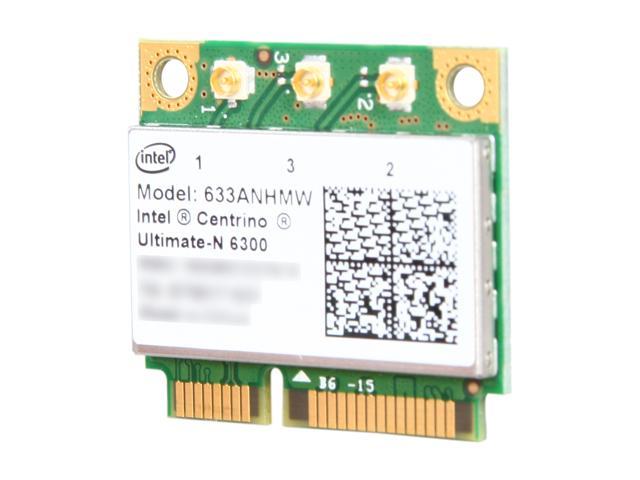 Intel Ultimate N 633ANHMW Wireless Adapter Mini PCI Express Up to 450Mbps Wireless Data Rates WPA2 – OEM - OEM