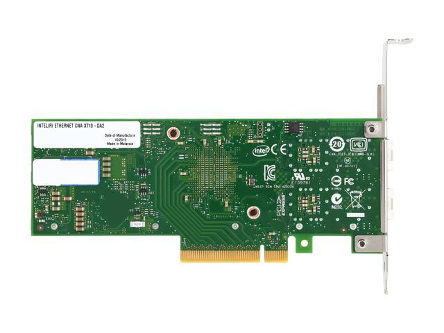 Intel X710DA2 PCIe 3.0, x8 Dual port Ethernet Converged Network