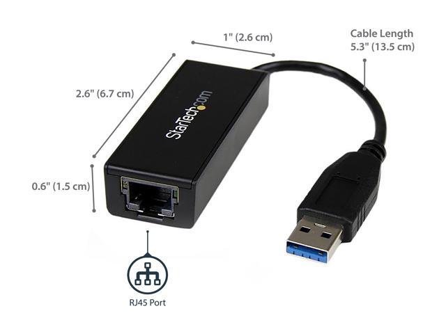 omvendt Forvirret type StarTech.com USB 3.0 to Gigabit Ethernet NIC Network Adapter - Newegg.com