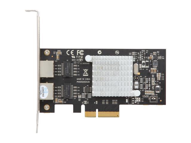 StarTech.com ST2000SPEXI Dual Port PCI Express (PCIe x4) Gigabit ...