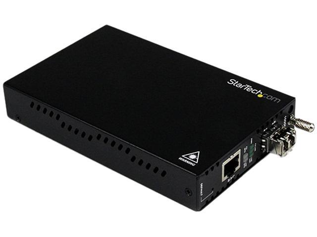 StarTech.OAM Managed Gigabit Ethernet Fiber Media Converter - Multi Mode LC 550m - 802.3ah Compliant