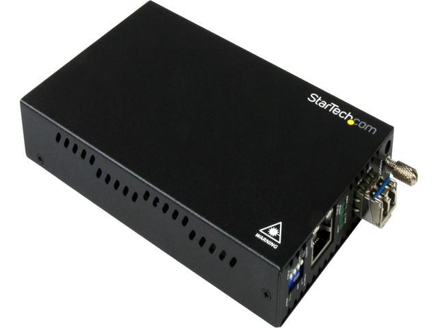 1310nm with SFP Transceiver LC Fibre Media Converter for 1Gbe Network 10 km StarTech.com ET91000SM10 Singlemode SM Gigabit Ethernet
