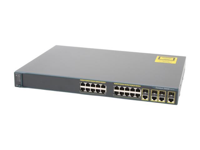 Open Box Cisco Catalyst 2960 Ws C2960g 24tc L Switch Newegg Com