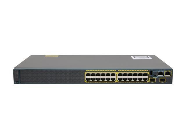 Cisco 2960 Ws C2960s 24ts S Switch24 X Rj 45 10 100 1000base T Network Lan Retail Newegg Com