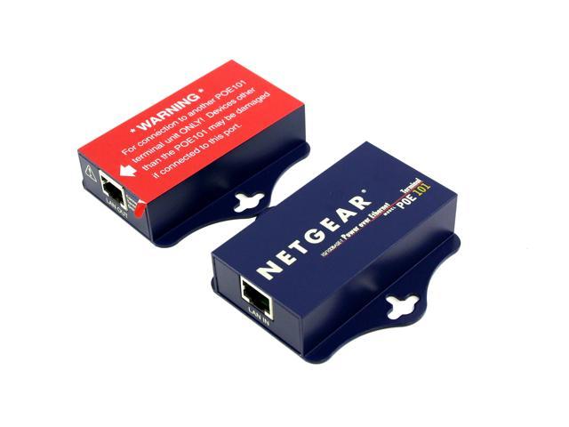 NETGEAR POE101 Power Over Ethernet Adapter Up to 14Mbps