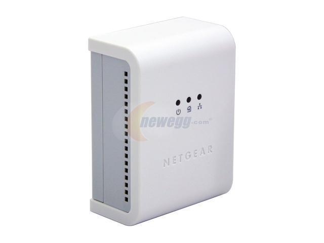 Netgear XE103 85 Mbps Wall-Plugged Ethernet Adapter Powerline 1 Port 