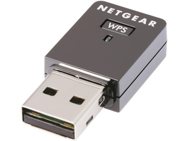 NETGEAR WNA1000M-100ENS v2 G54/N150 Wireless Micro Adapter IEEE 802.11b/g/n USB 2.0 Up to 150 Mbps Wireless Data Rates