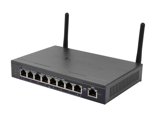 NETGEAR FVS318N-100NAS ProSafe Wireless-N 8-port Gigabit VPN Firewall