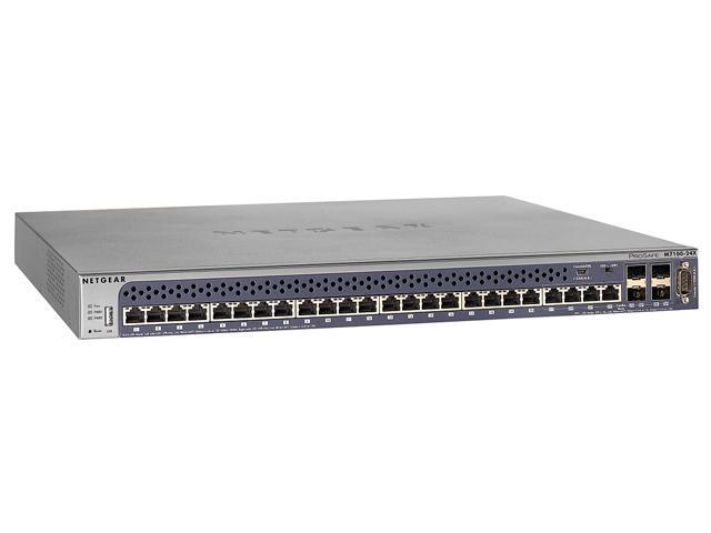 NETGEAR ProSAFE 24-Port Managed Switch Layer 2+ With Static L3 Routing  (XSM7224)