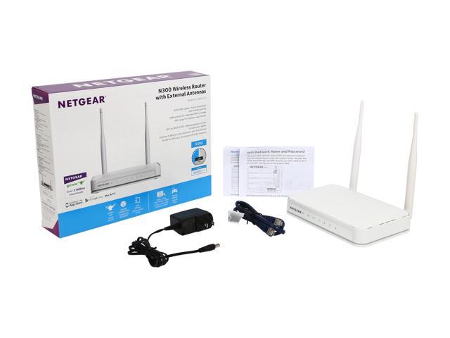 NEW NETGEAR N300 Wi-Fi Router with High Power 5dBi External Antennas WNR2020v2 