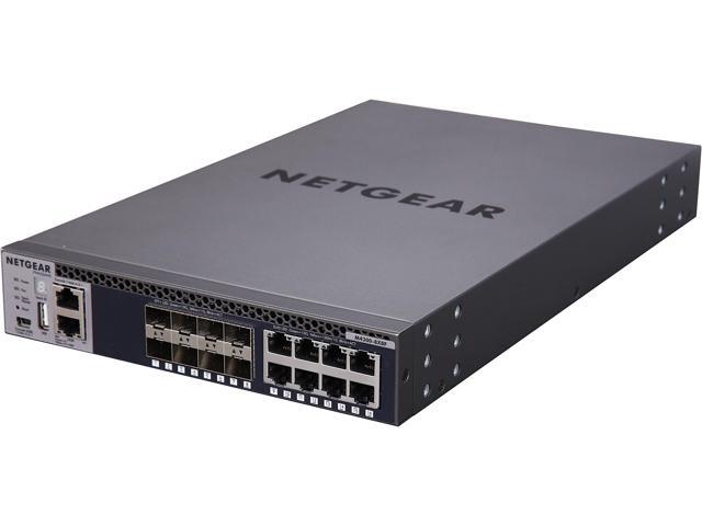 NETGEAR ProSAFE M4300-8X8F Stackable 10 Gigabit 16-Port Managed Switch (XSM4316S-100NES)