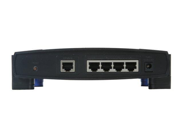 detaljer Optage Manhattan LINKSYS BEFSR41 10/100Mbps EtherFast Cable/DSL Router with 4-Port Switch -  Newegg.com