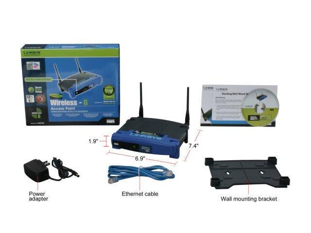 Box 3 Linksys wap54g Wireless Access Point 