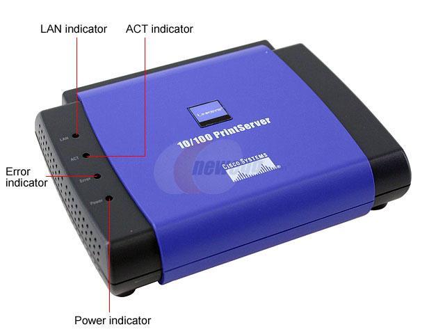 Intel netportexpress 10 100 print server настройка