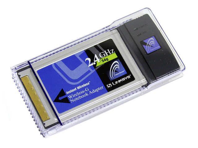 Cisco-Linksys WPC54G Wireless-G Notebook Adapter 