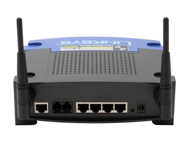 LINKSYS WRT54GP2A-AT Wireless-G Broadband Router with 2 Phone Ports ...