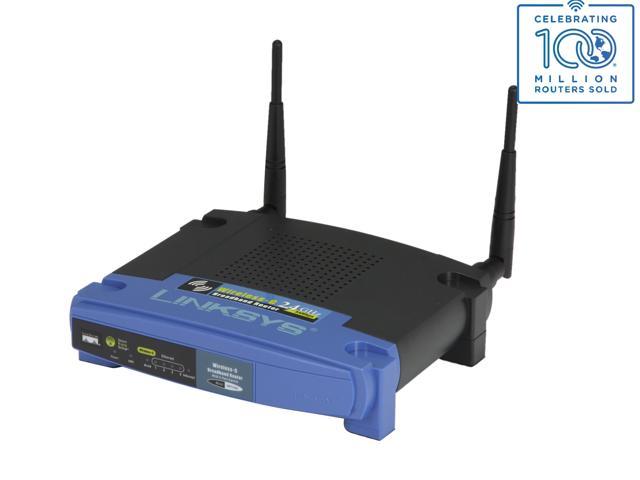 Linksys WRT54GL 802.11b/g Wireless Broadband Router up to 54 Mbps/ Compatible with Open Source DD-WRT (not pre-load)