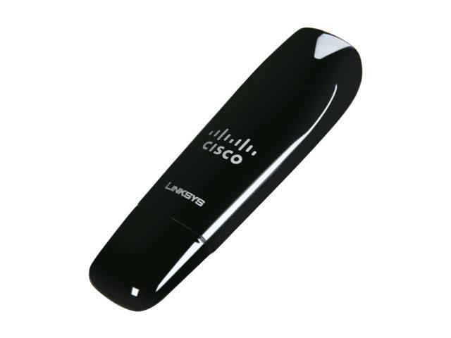 Linksys WUSB600N Wireless-N USB Network Adapter with Dual-Band IEEE 802.11a/b/g, IEEE802.11n Draft USB 2.0