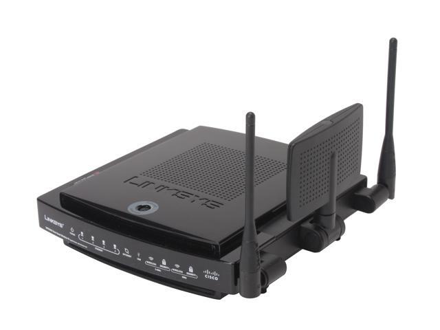 Refurbished: Linksys WRT600N-RM Dual-Band Wireless-N Gigabit Router ...