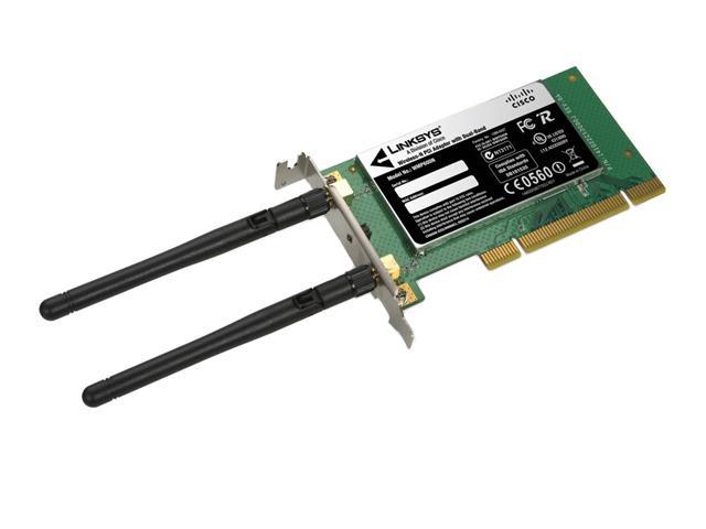 Linksys Wireless-N300 PCI Adapter with Dual-Band (WMP600N)