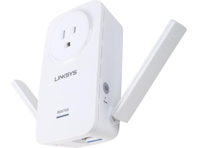 Linksys RE6700 Dual-Band Wi-Fi Range Extender Wireless Range Extender/Media - Newegg.com