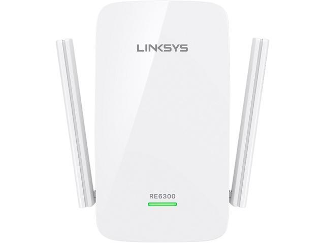 Linksys RE6300 AC750 Boost Dual-Band Wi-Fi Gigabit Range Extender / Repeater