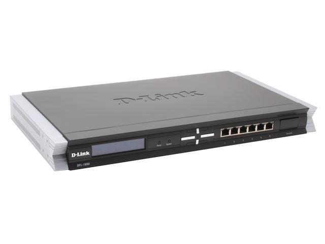 D Link Dfl 1600 Vpn Wired 1u 19 Rackmount Vpn Firewall Newegg Com